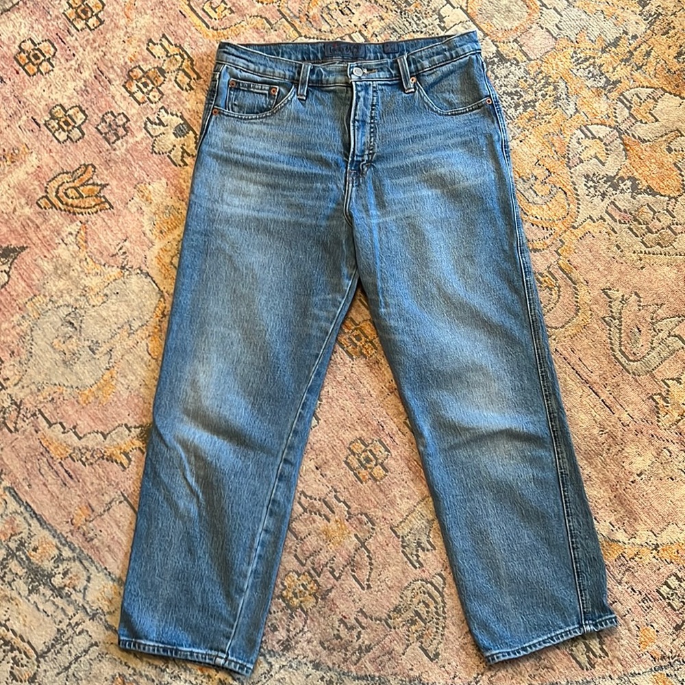 Lucky Brand Authentic Straight Crop Jeans